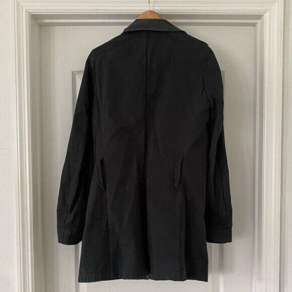 N.I.C.E. Collective Jacket Military Utility Jacket Dark Gray Steampunk Sz Small - Picture 6 of 7